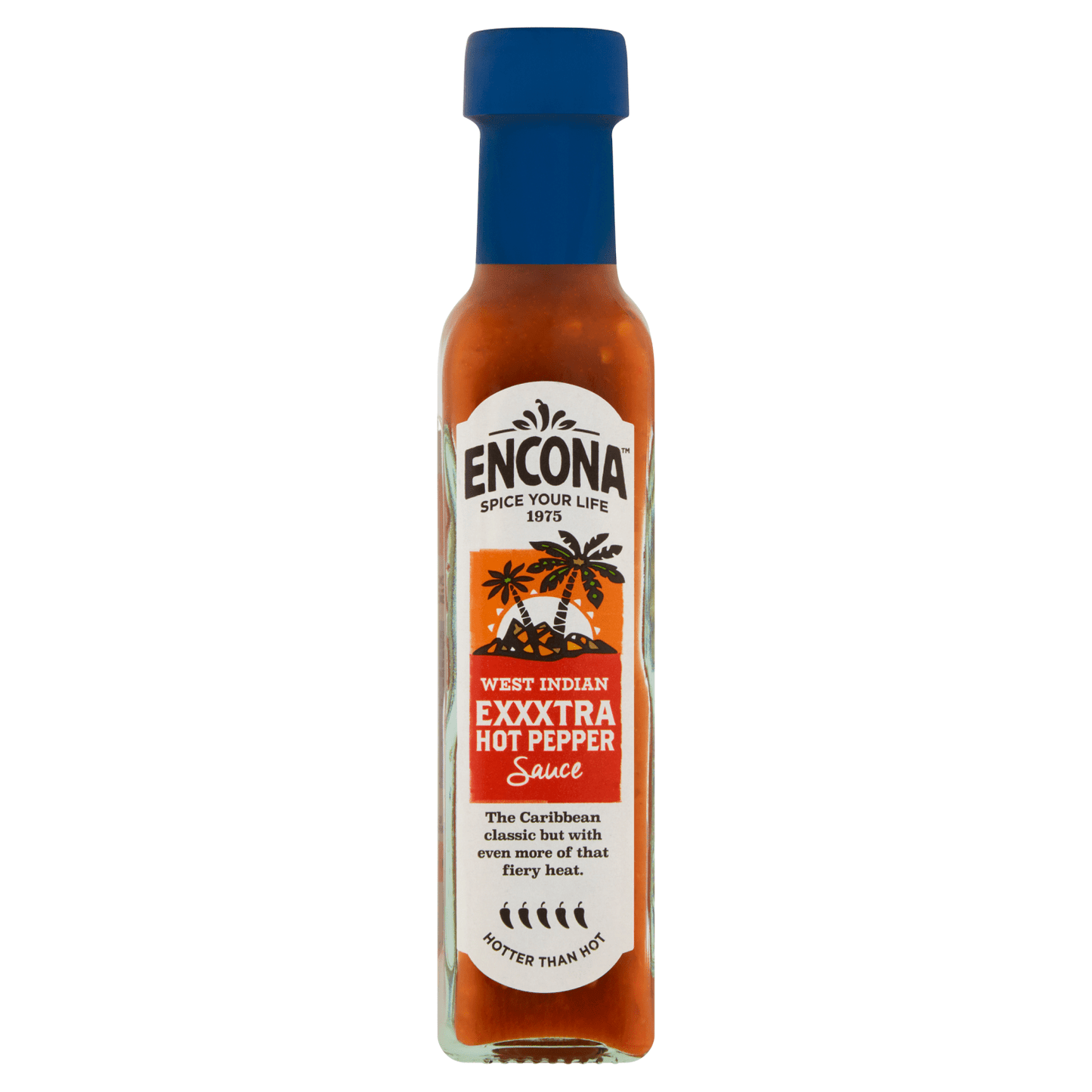 Encona West Indian Exxxtra Hot Pepper Sauce 142ml - UK Food & Drink - 5012389670762