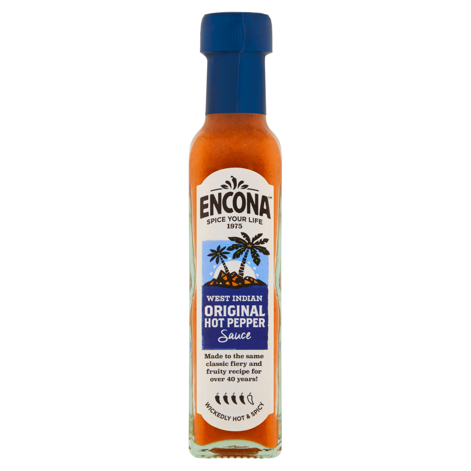 Encona West Indian Original Hot Pepper Sauce 142ml - UK Food & Drink - 50761142