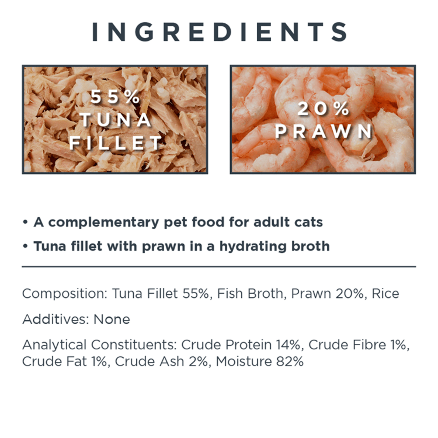 Encore Cat Food Tuna with Prawn Pouch 70g - UK Food & Drink - 5060333436766