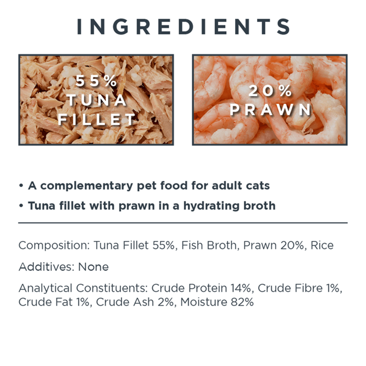 Encore Cat Food Tuna with Prawn Pouch 70g - UK Food & Drink - 5060333436766