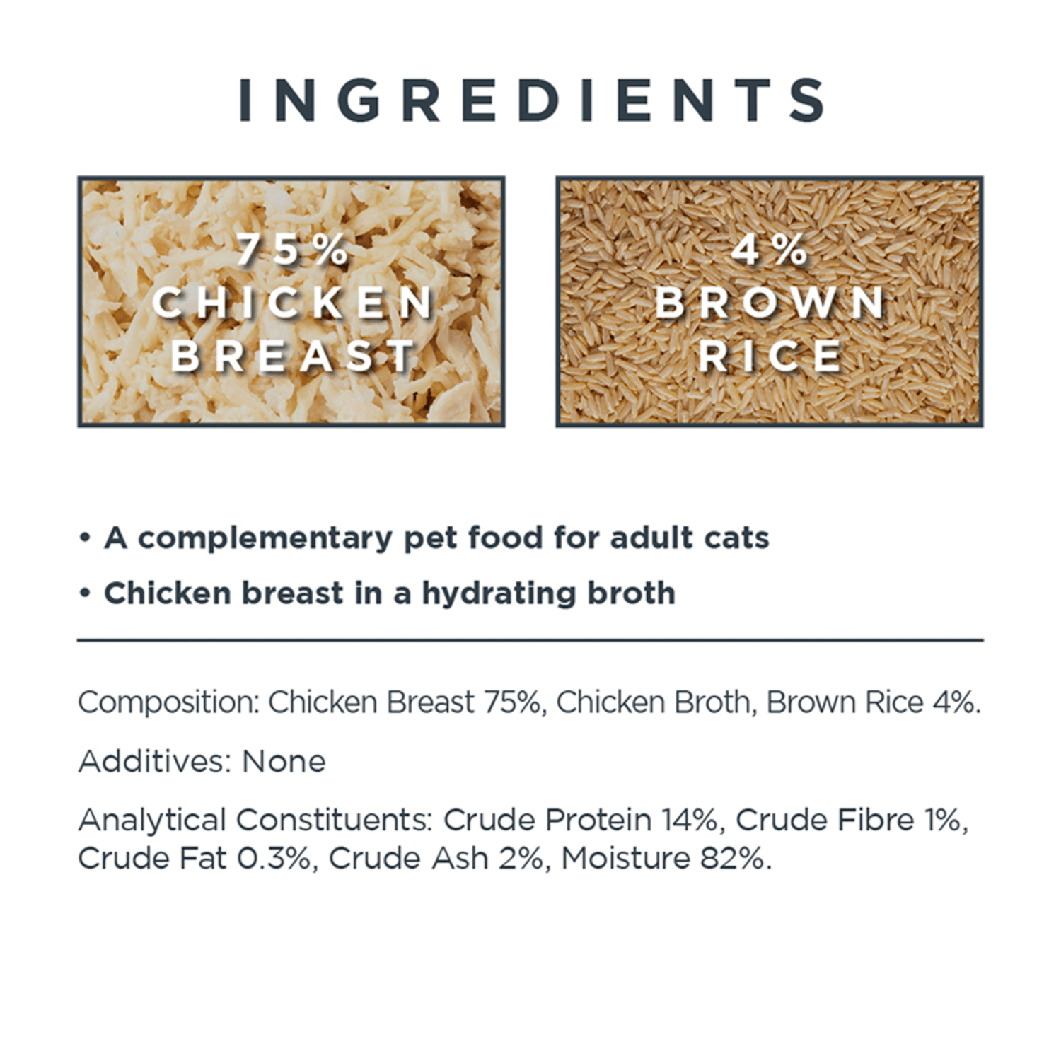 Encore Chicken Breast with Brown Rice in Broth 70g - UK Food & Drink - 5060122492690