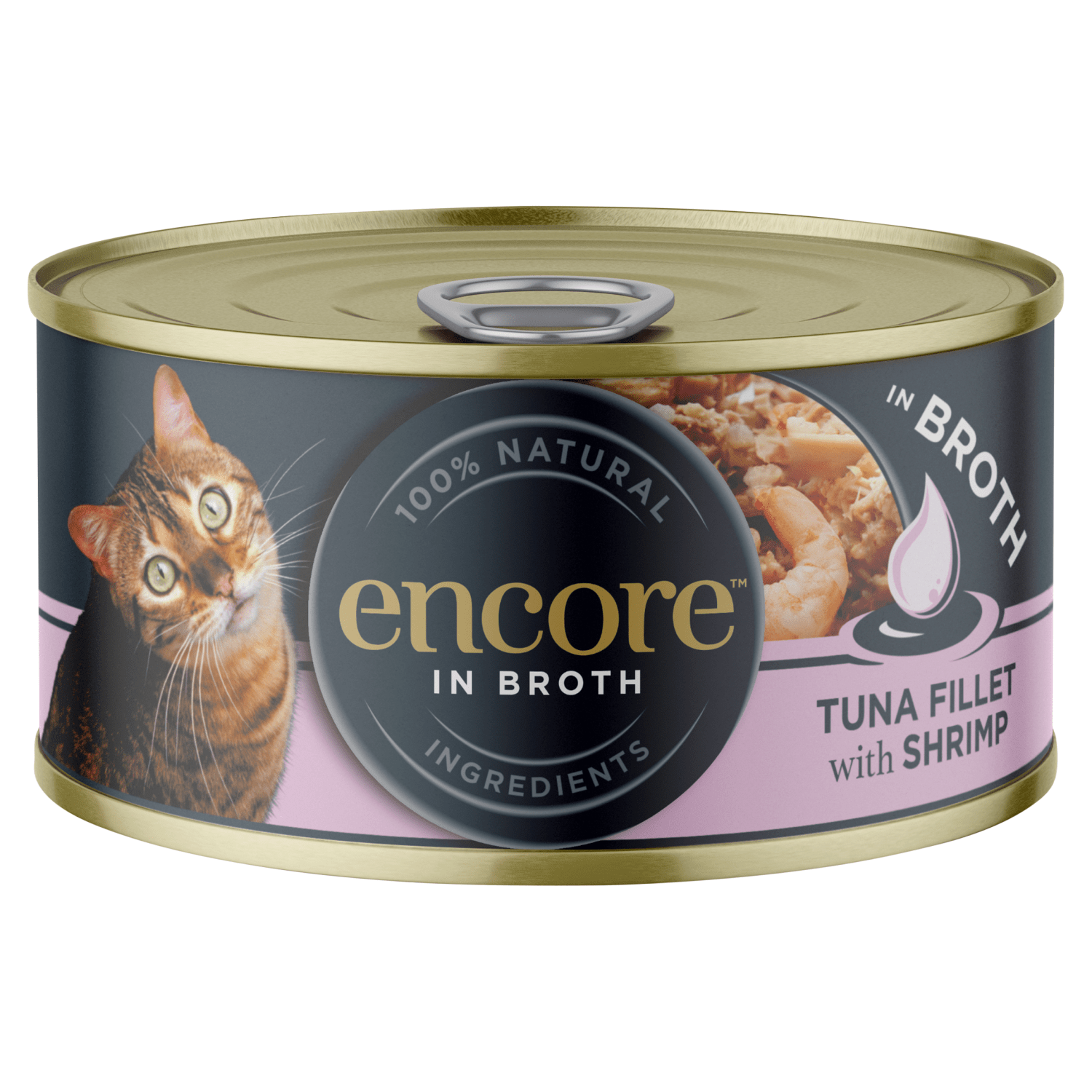 Encore Tuna Fillet with Shrimp in Broth 70g - UK Food & Drink - 5060122490849