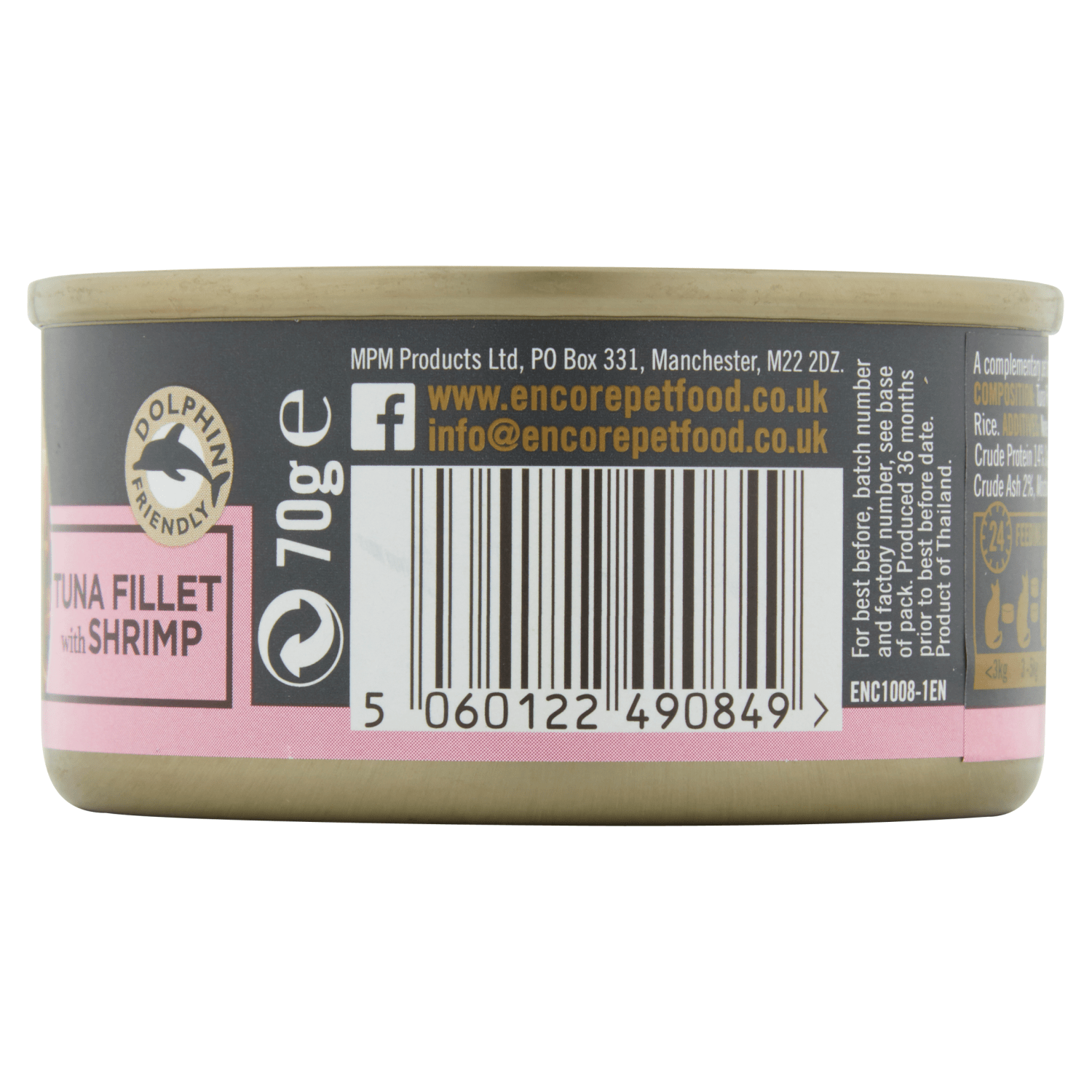Encore Tuna Fillet with Shrimp in Broth 70g - UK Food & Drink - 5060122490849
