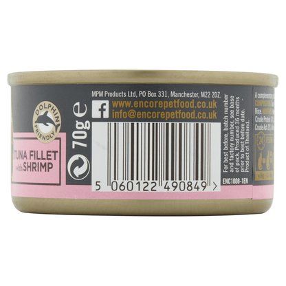 Encore Tuna Fillet with Shrimp in Broth 70g - UK Food & Drink - 5060122490849