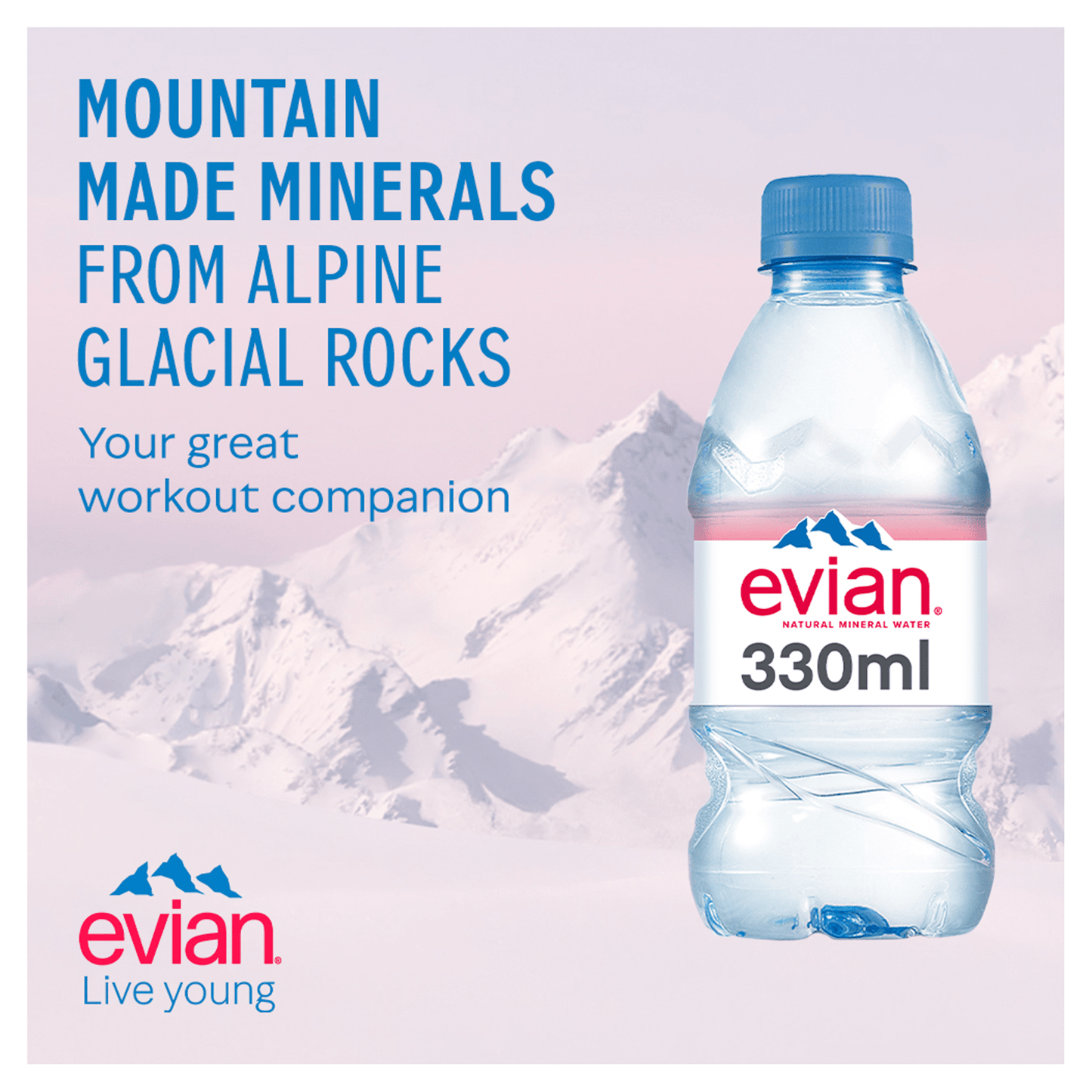 Evian Natural Mineral Water 33cl - UK Food & Drink - 3068320063003