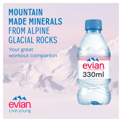 Evian Natural Mineral Water 33cl - UK Food & Drink - 3068320063003