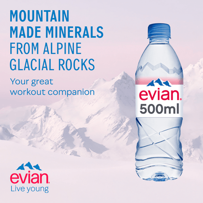 Evian Natural Mineral Water 50cl - UK Food & Drink - 3068320055008