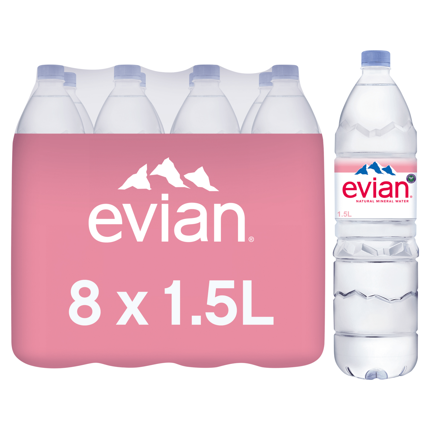 Evian Still Natural Mineral Water 1.5L - UK Food & Drink - 3068320084602