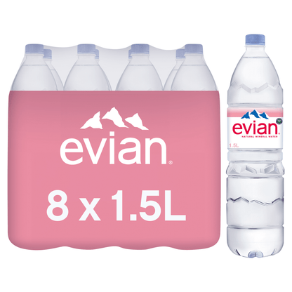 Evian Still Natural Mineral Water 1.5L - UK Food & Drink - 3068320084602