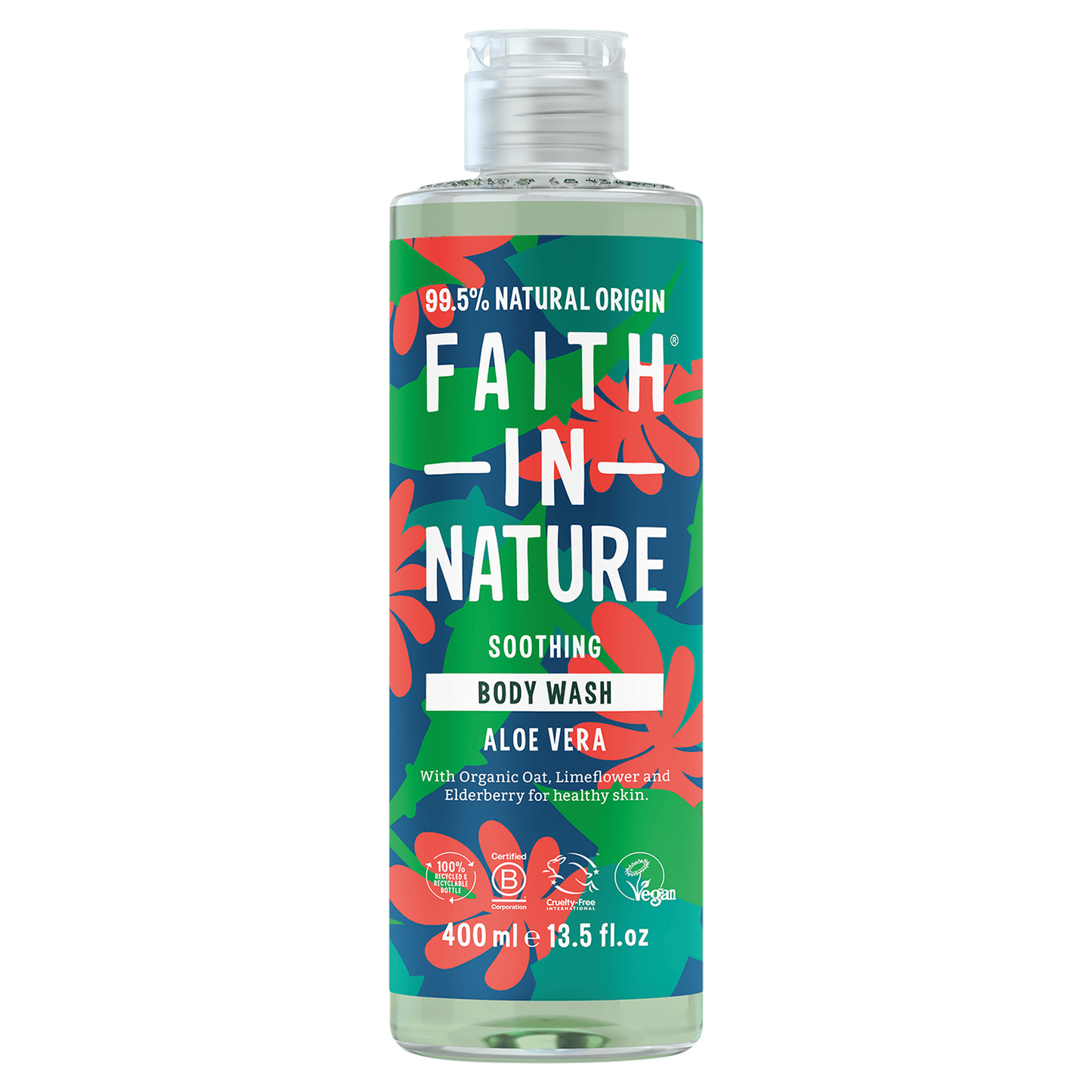 Faith in Nature Aloe Vera Body Wash - UK Food & Drink - 708002400537