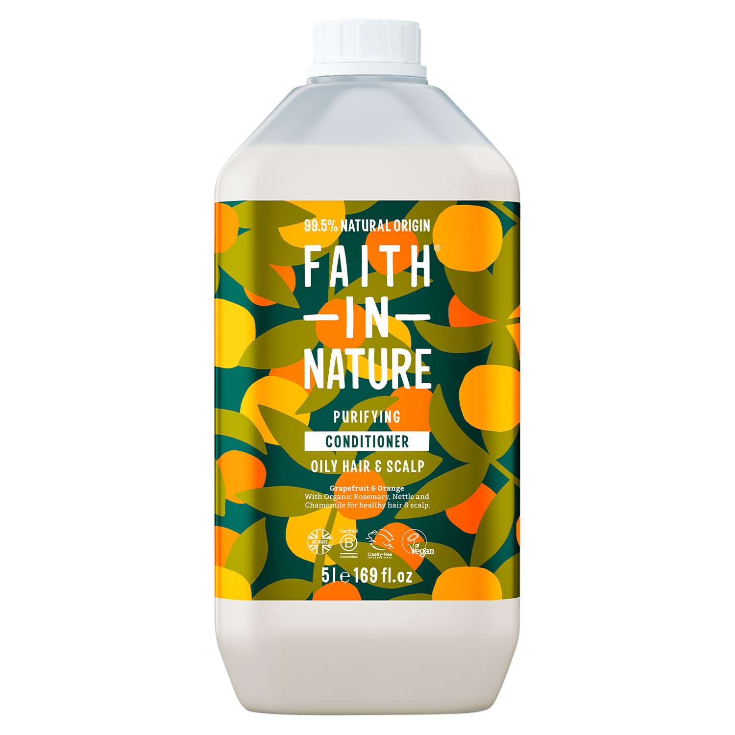 Faith in Nature Grapefruit & Orange Conditioner 5l - UK Food & Drink - 708002901621