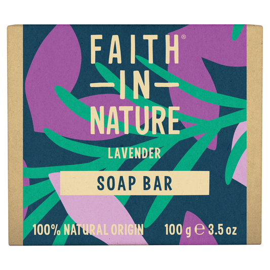 Faith in Nature Lavender Pure Veg Soap - UK Food & Drink - 5013575111137