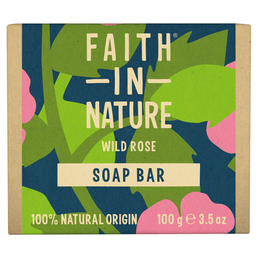 Faith in Nature Wild Rose Soap Bar - UK Food & Drink - 708002307768
