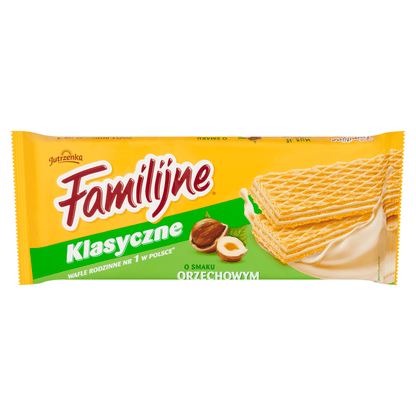 Familijne Wafers with Nut Flavoured Cream 180g - UK Food & Drink - 5900352002514
