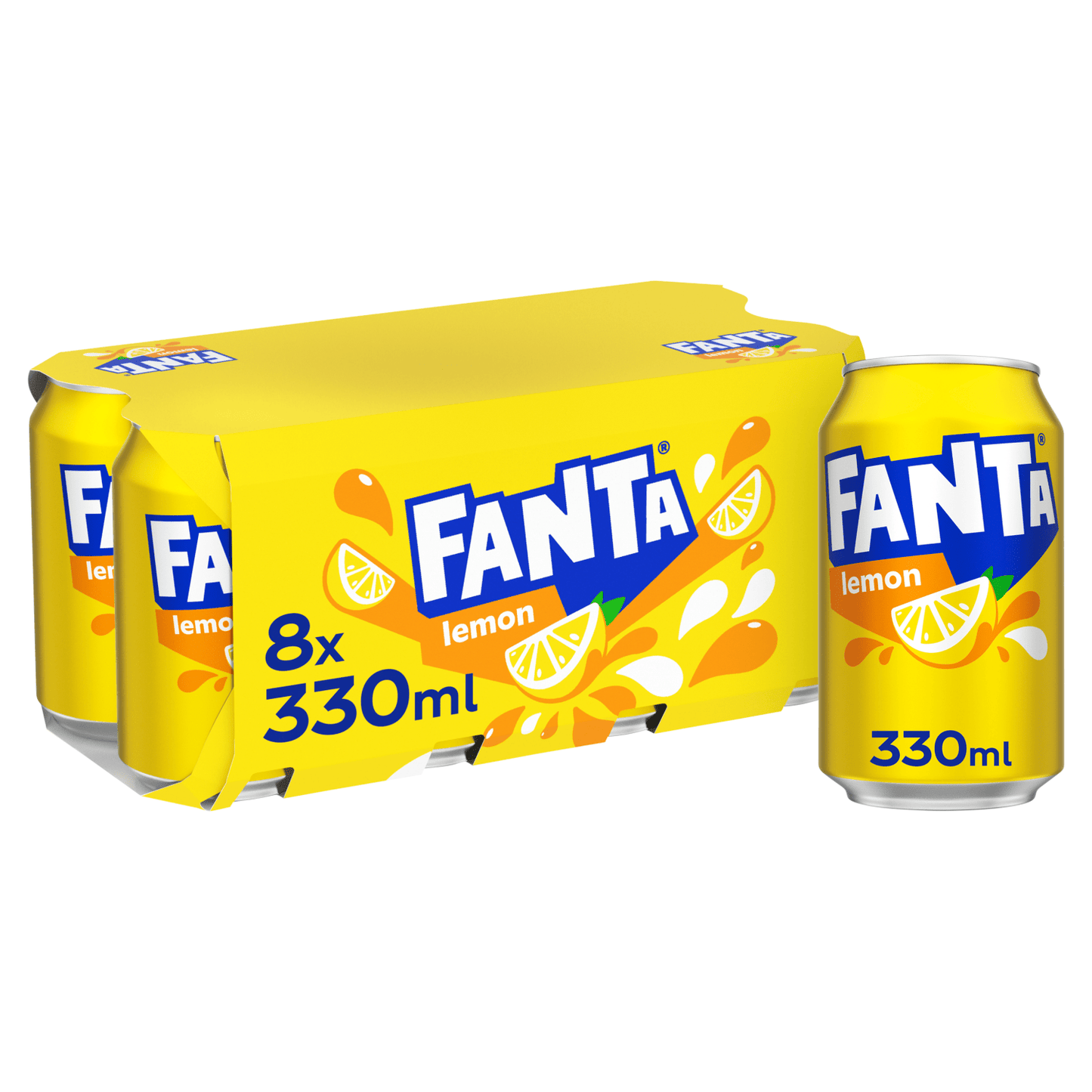 Fanta Lemon 8 x 330ml - UK Food & Drink - 5449000149015