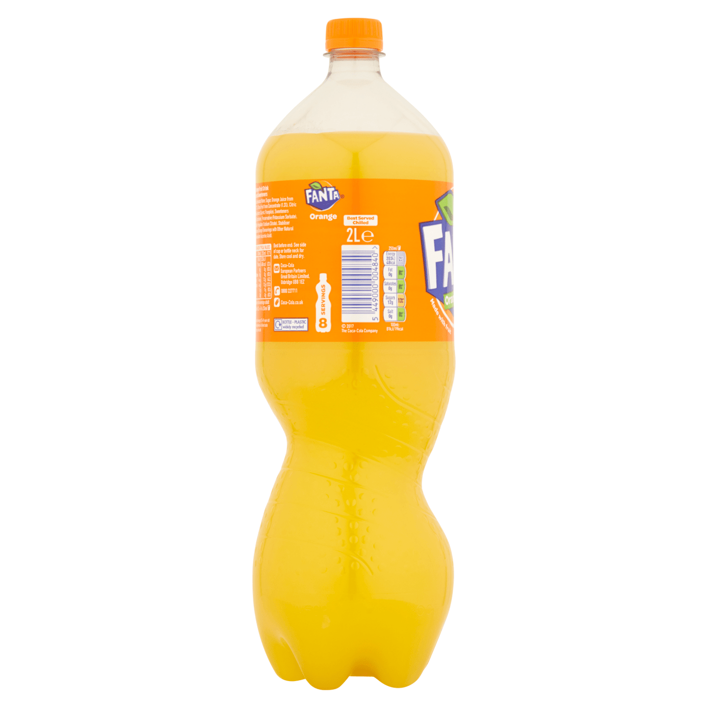 Fanta Orange 2L - UK Food & Drink - 5449000004840