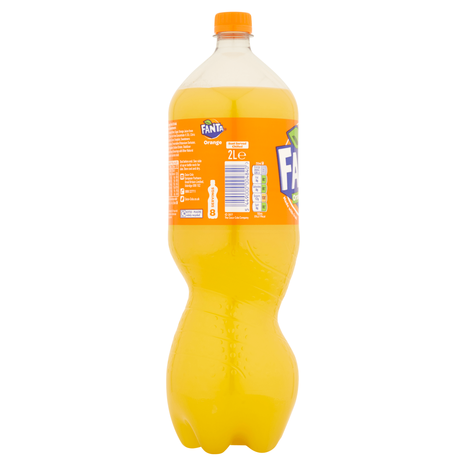 Fanta Orange 2L - UK Food & Drink - 5449000004840
