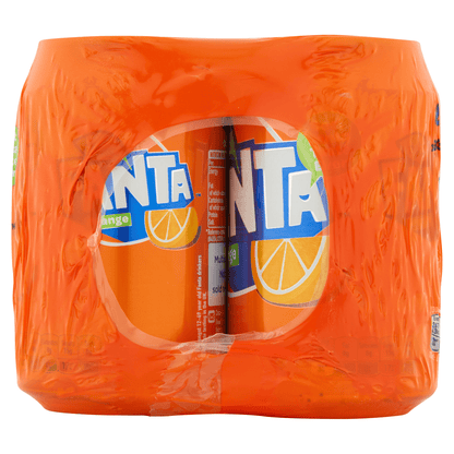 Fanta Orange 4 x 330ml - UK Food & Drink - 5449000051578