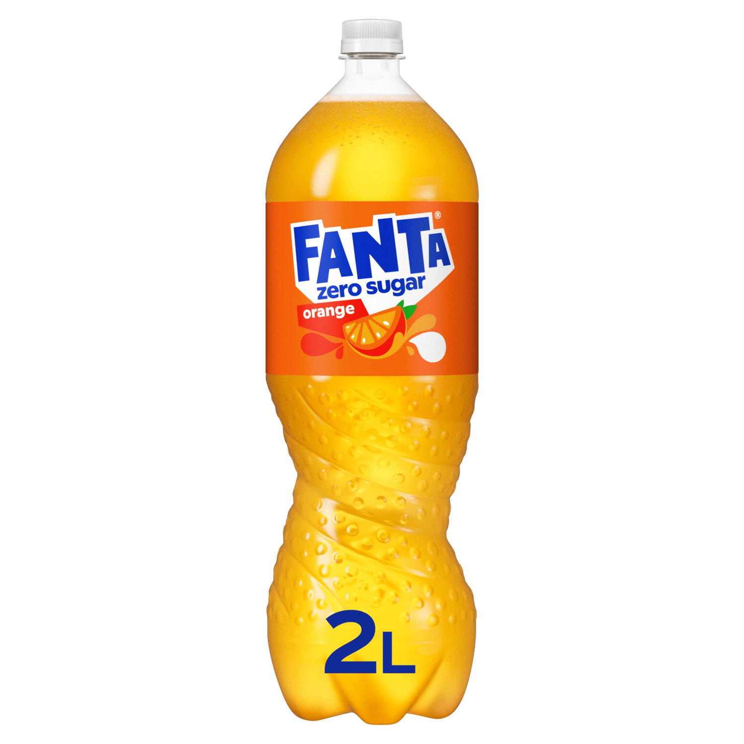 Fanta Zero Sugar Orange 2L - UK Food & Drink - 5449000120984