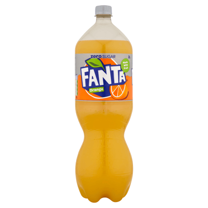 Fanta Zero Sugar Orange 2L - UK Food & Drink - 5449000120984