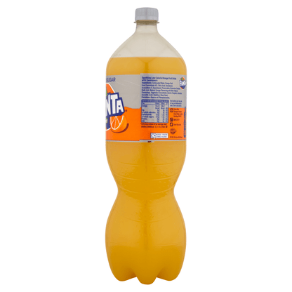 Fanta Zero Sugar Orange 2L - UK Food & Drink - 5449000120984