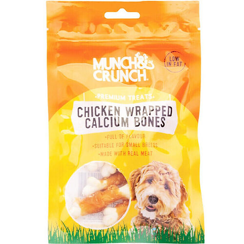 Munch & Crunch Chicken Wrapped Calcium Bones 70G