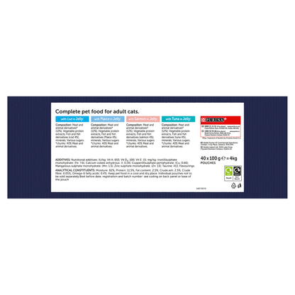 Felix As Good As It Looks Adult Cat Food Ocean Feasts in Jelly 40 x 100g - UK Food & Drink - 7613036016841