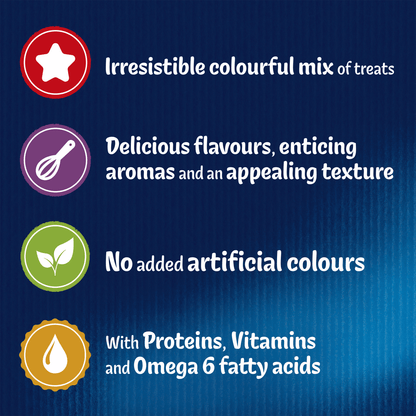 Felix Goody Bag Adult Cat Treats Seaside Mix 60g - UK Food & Drink - 7613033733420