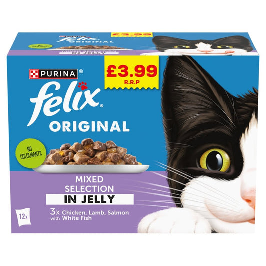 Felix Original Mixed Selection In Jelly Pm£3.99 - UK Food & Drink - 8445291014657