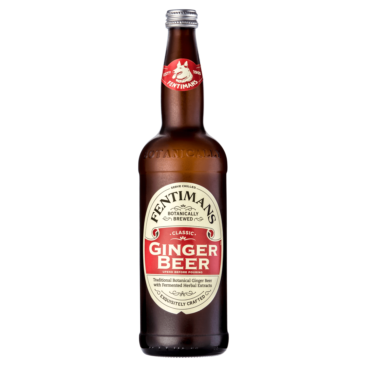 Fentimans Classic Ginger Beer 750ml - UK Food & Drink - 5029396738811