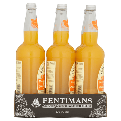 Fentimans Classic Mandarin and Seville Orange Jigger 750ml - UK Food & Drink - 5029396003018