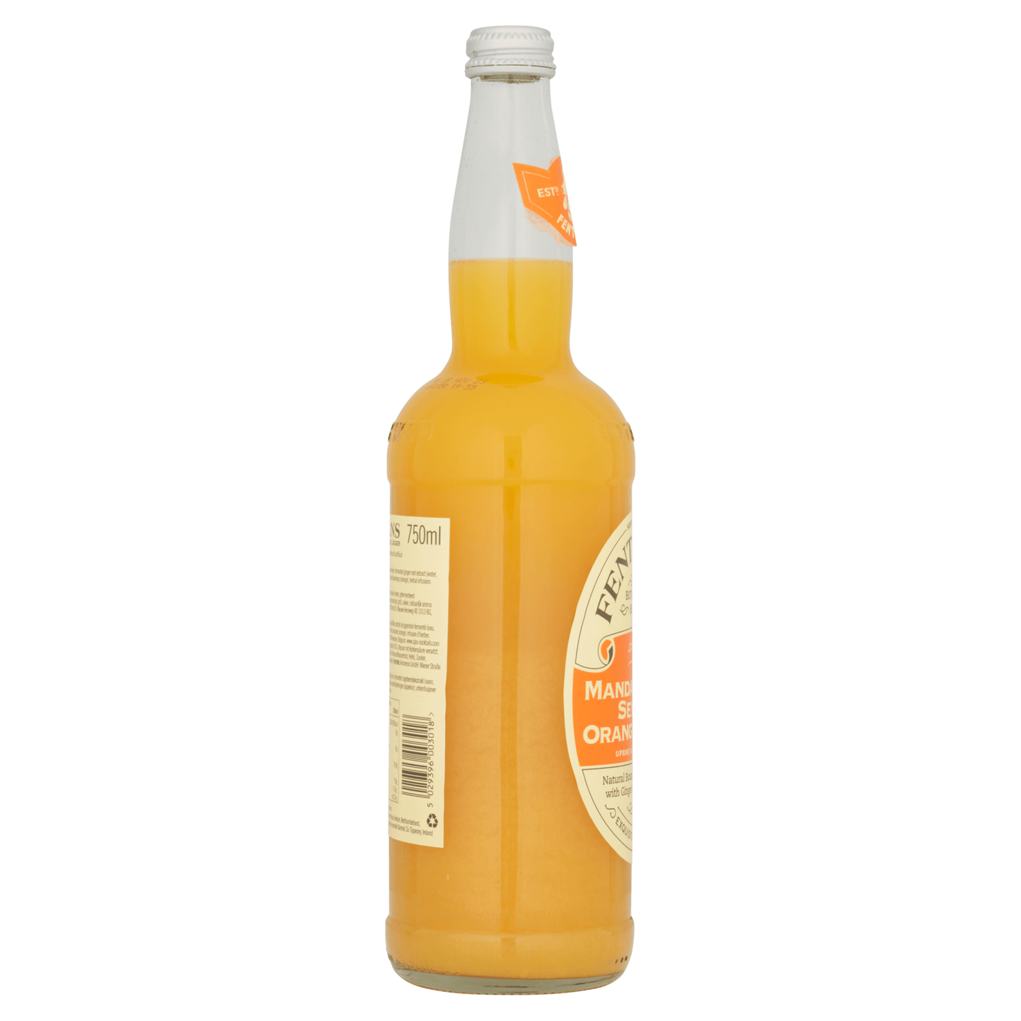 Fentimans Classic Mandarin and Seville Orange Jigger 750ml - UK Food & Drink - 5029396003018