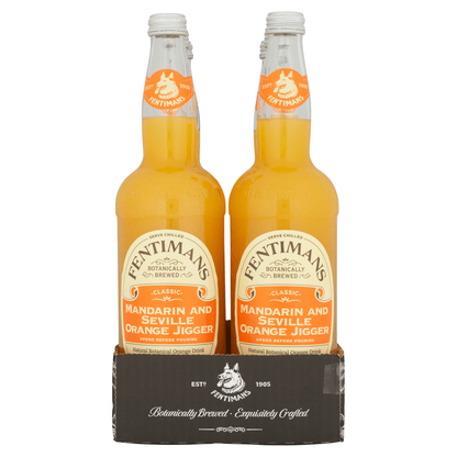 Fentimans Classic Mandarin and Seville Orange Jigger 750ml - UK Food & Drink - 5029396003018