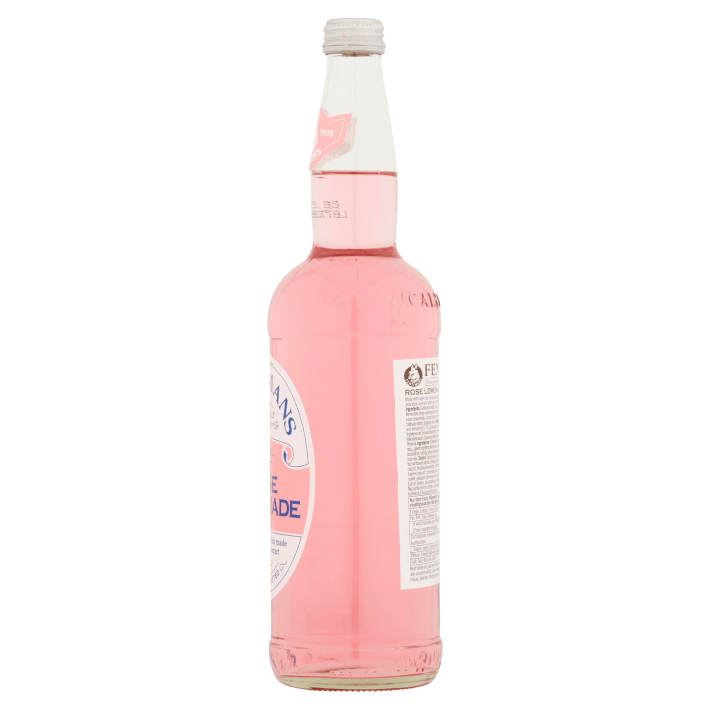 Fentimans Classic Rose Lemonade 750ml - UK Food & Drink - 5029396738767