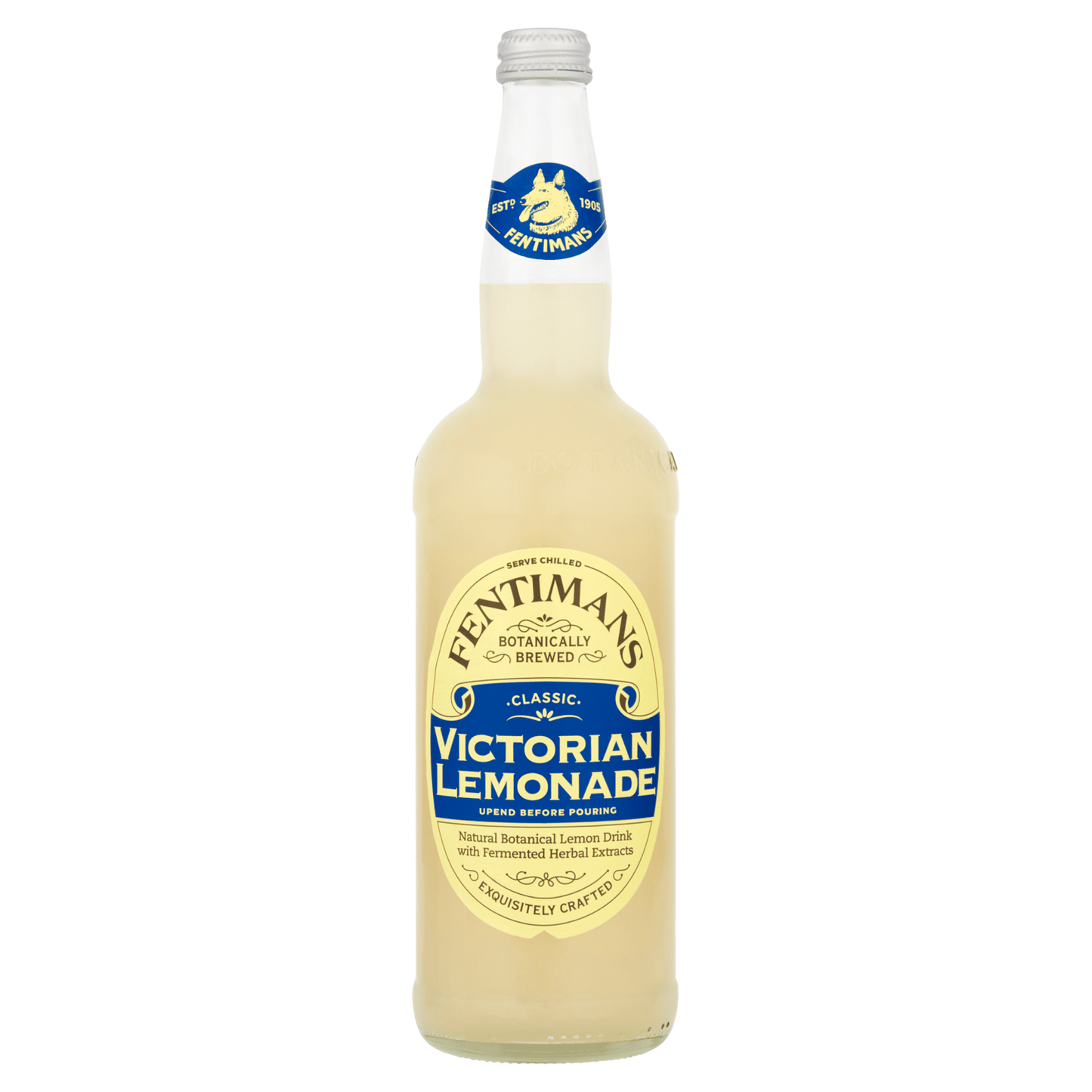 Fentimans Classic Victorian Lemonade 750ml - UK Food & Drink - 5029396003001