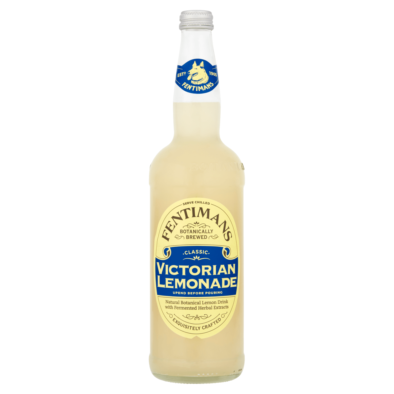Fentimans Classic Victorian Lemonade 750ml - UK Food & Drink - 5029396003001