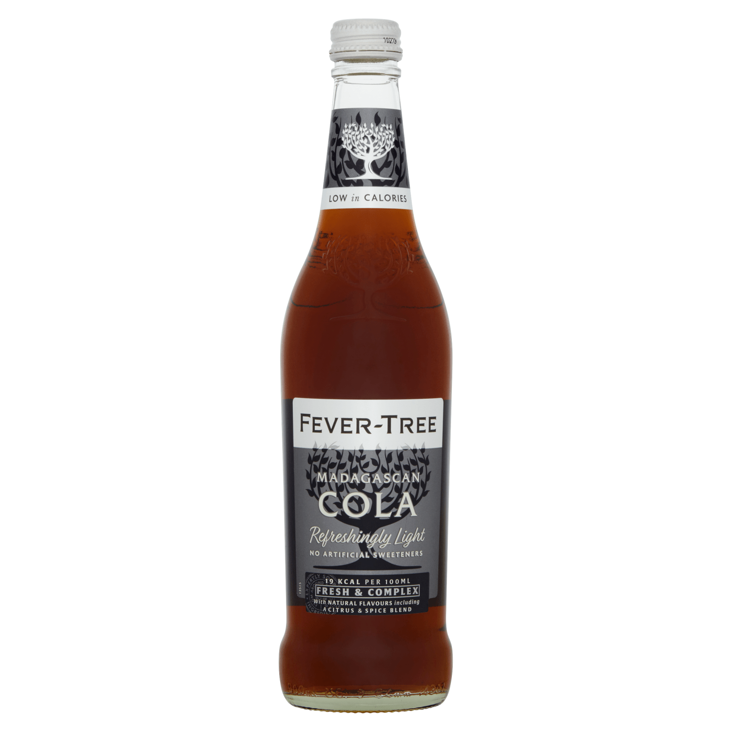 Fever - Tree Madagascan Cola Refreshingly Light 500ml - UK Food & Drink - 5060108451734