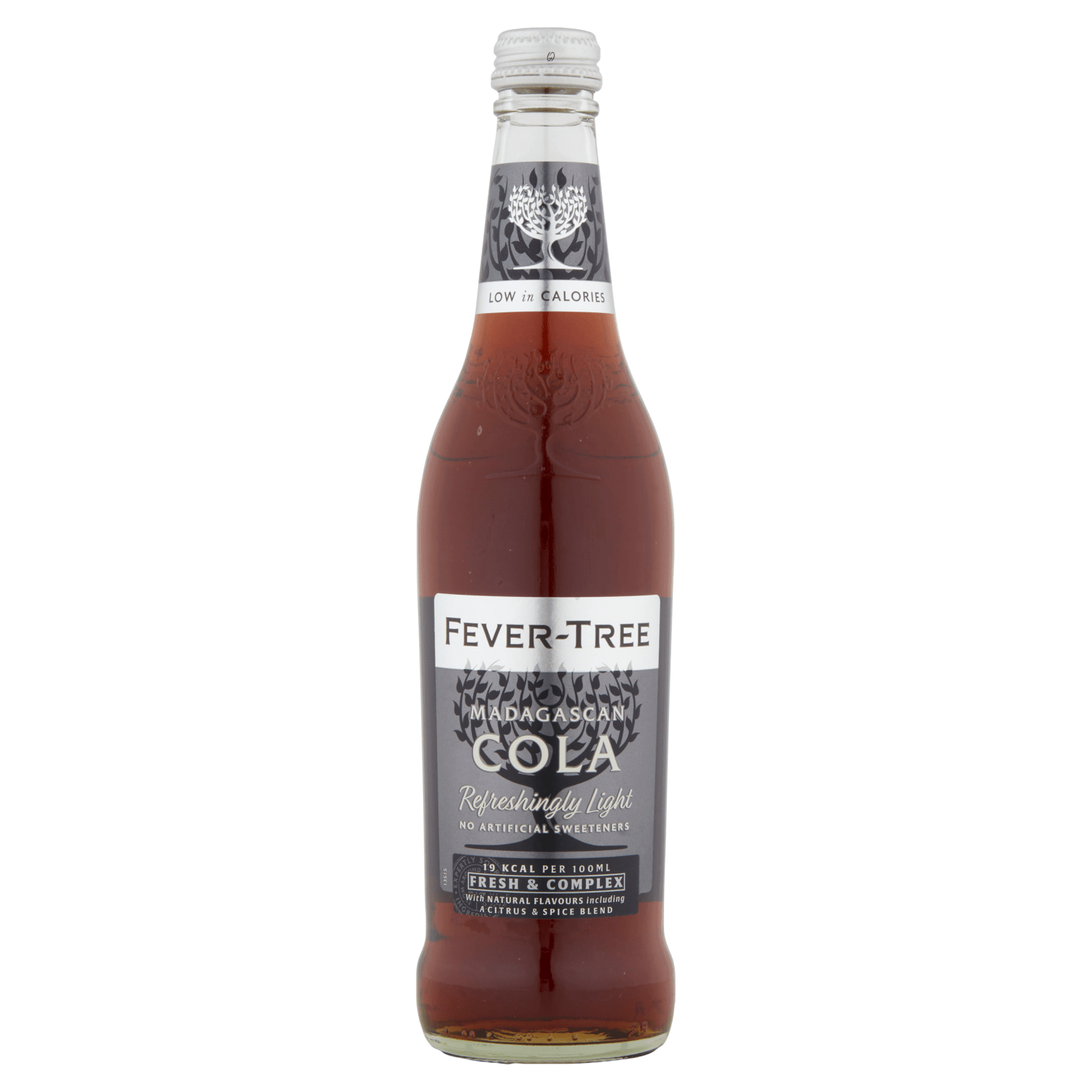 Fever - Tree Madagascan Cola Refreshingly Light 500ml - UK Food & Drink - 5060108451734