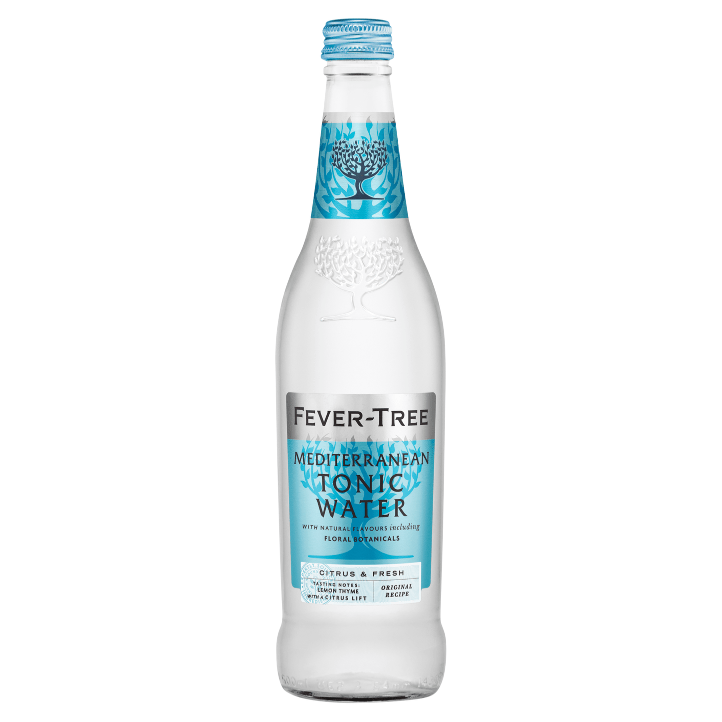 Fever - Tree Mediterranean Tonic Water 500ml - UK Food & Drink - 5060108450546