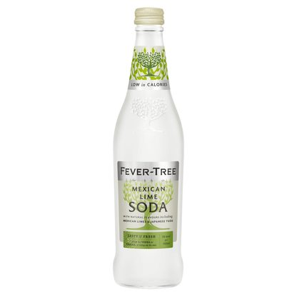 Fever - Tree Mexican Lime Soda 500ml - UK Food & Drink - 5060605060552