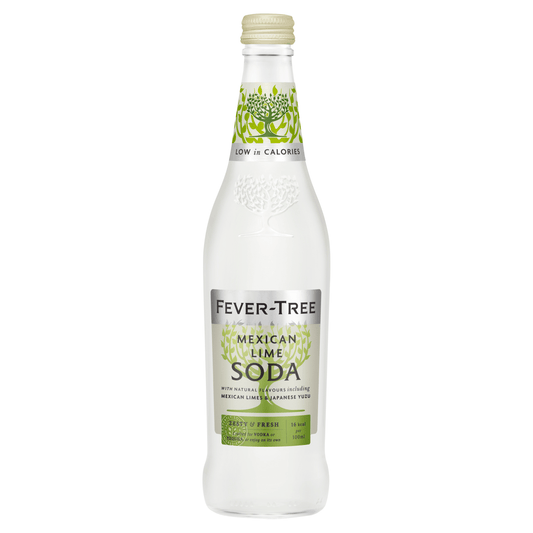 Fever - Tree Mexican Lime Soda 500ml - UK Food & Drink - 5060605060552