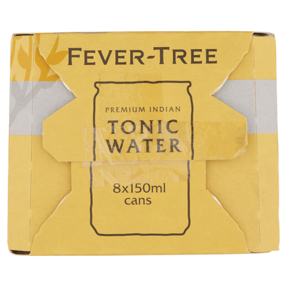 Fever - Tree Premium Indian Tonic Water 8 x 150ml - UK Food & Drink - 5060108450959