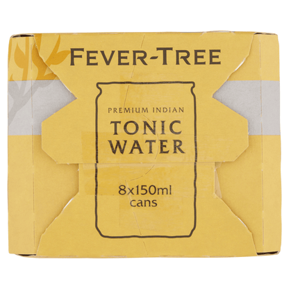 Fever - Tree Premium Indian Tonic Water 8 x 150ml - UK Food & Drink - 5060108450959