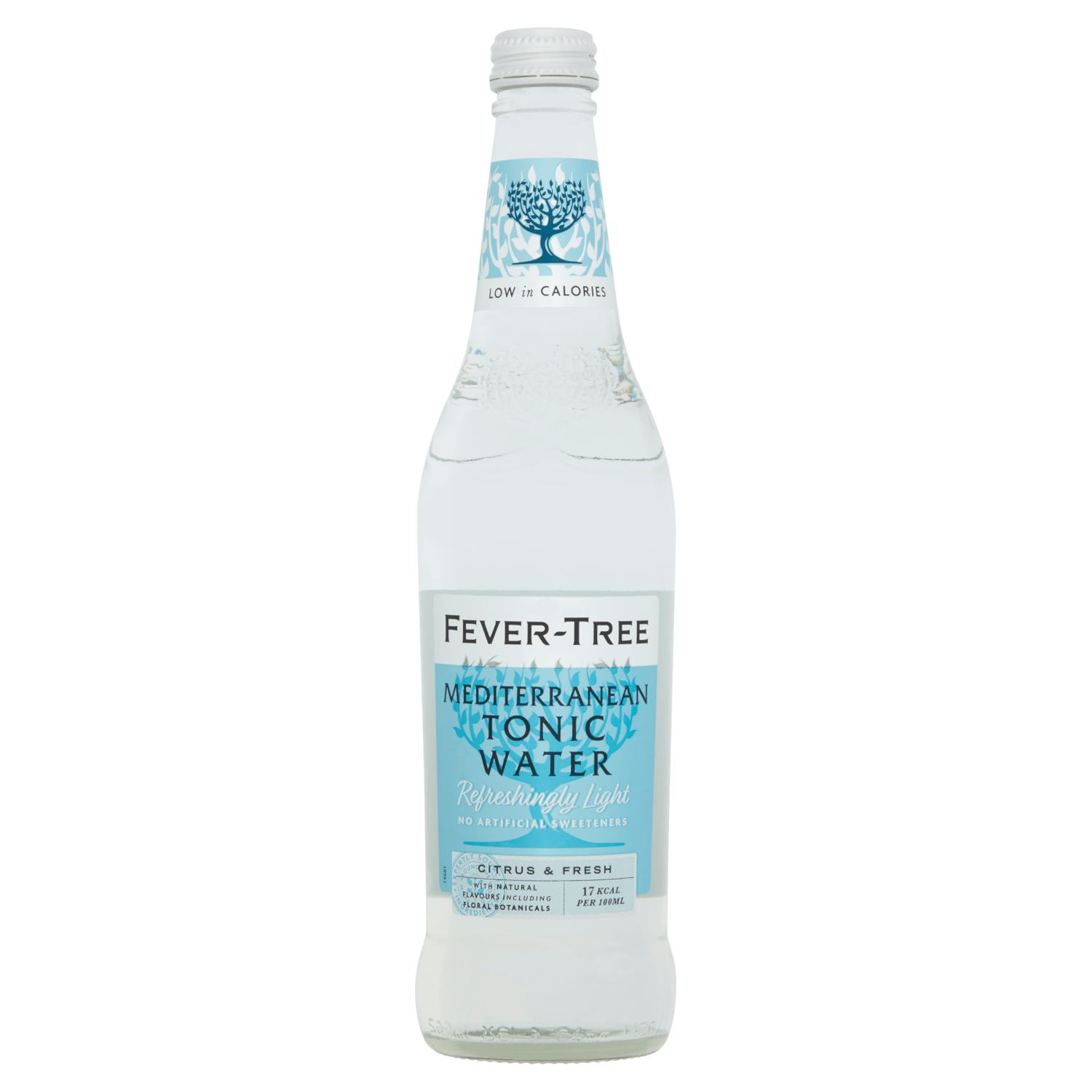 Fever - Tree Refreshingly Light Mediterranean Tonic Water 500ml - UK Food & Drink - 5060108451697