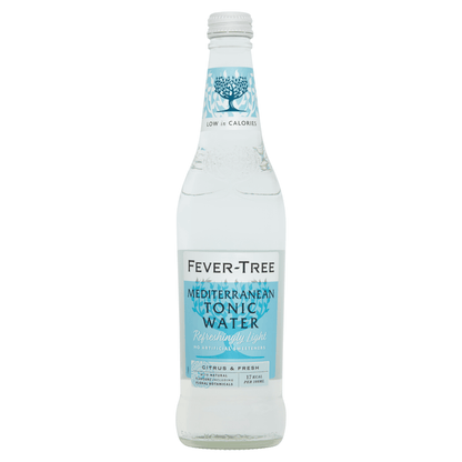 Fever - Tree Refreshingly Light Mediterranean Tonic Water 500ml - UK Food & Drink - 5060108451697