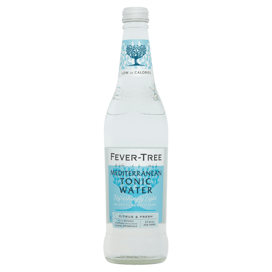 Fever - Tree Refreshingly Light Mediterranean Tonic Water 500ml - UK Food & Drink - 5060108451697