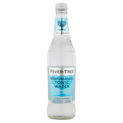 Fever - Tree Refreshingly Light Mediterranean Tonic Water 500ml - UK Food & Drink - 5060108451697