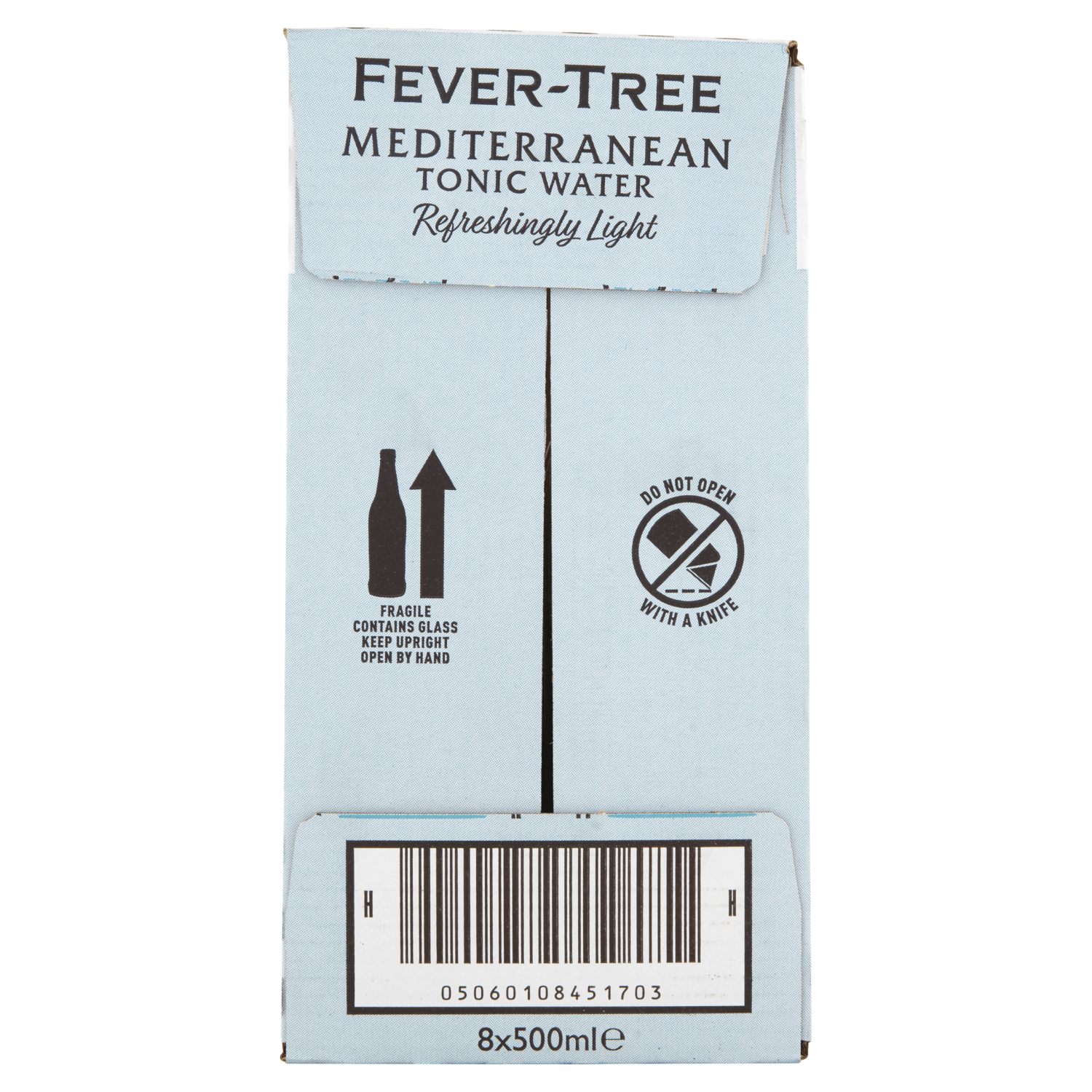 Fever - Tree Refreshingly Light Mediterranean Tonic Water 500ml - UK Food & Drink - 5060108451697