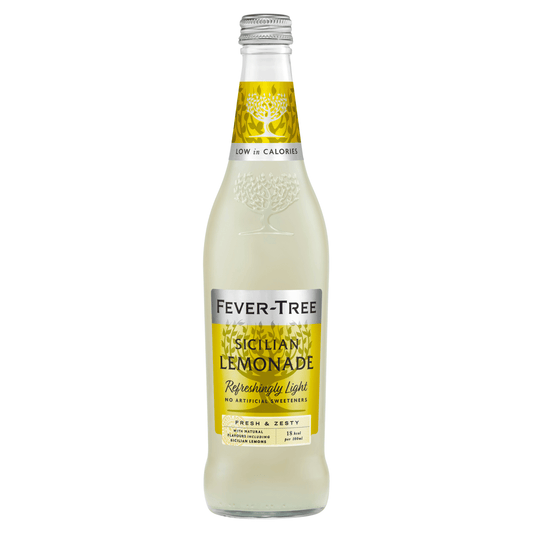 Fever - Tree Sicilian Lemonade Refreshing Light 500ml - UK Food & Drink - 5060108451659