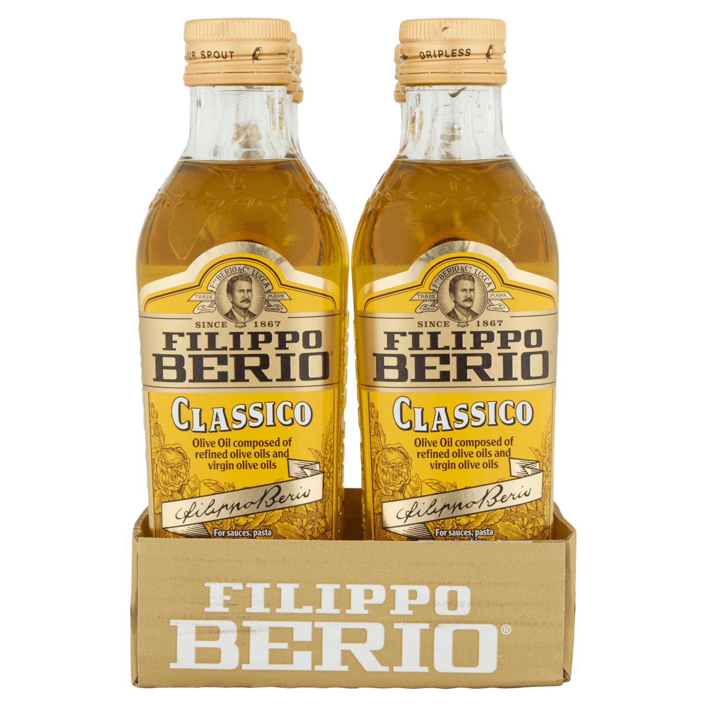 Filippo Berio Classic Olive Oil 500ml - UK Food & Drink - 8002210501201